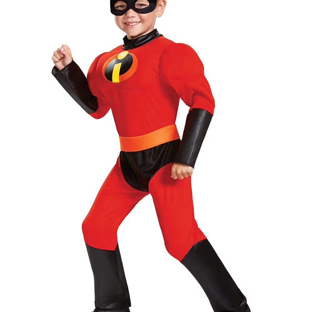 Disney Pixar Dash Incredibles 2 Muscle Toddler Boys' Costume